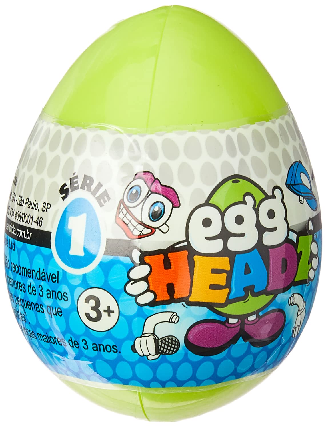Ovinho Colecionavável Egg Headz Verde - Candide, Candide | Amazon