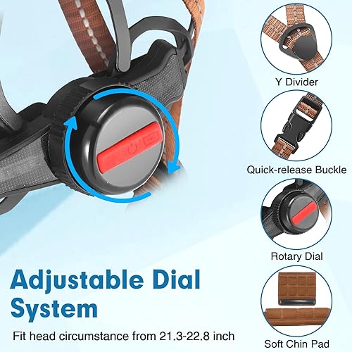 Miniatura 7 de Zacro Casco de bicicleta para adultos con luz, casco de bicicleta con luces LED recargables con señales de giro y control remoto, casco de ciclismo