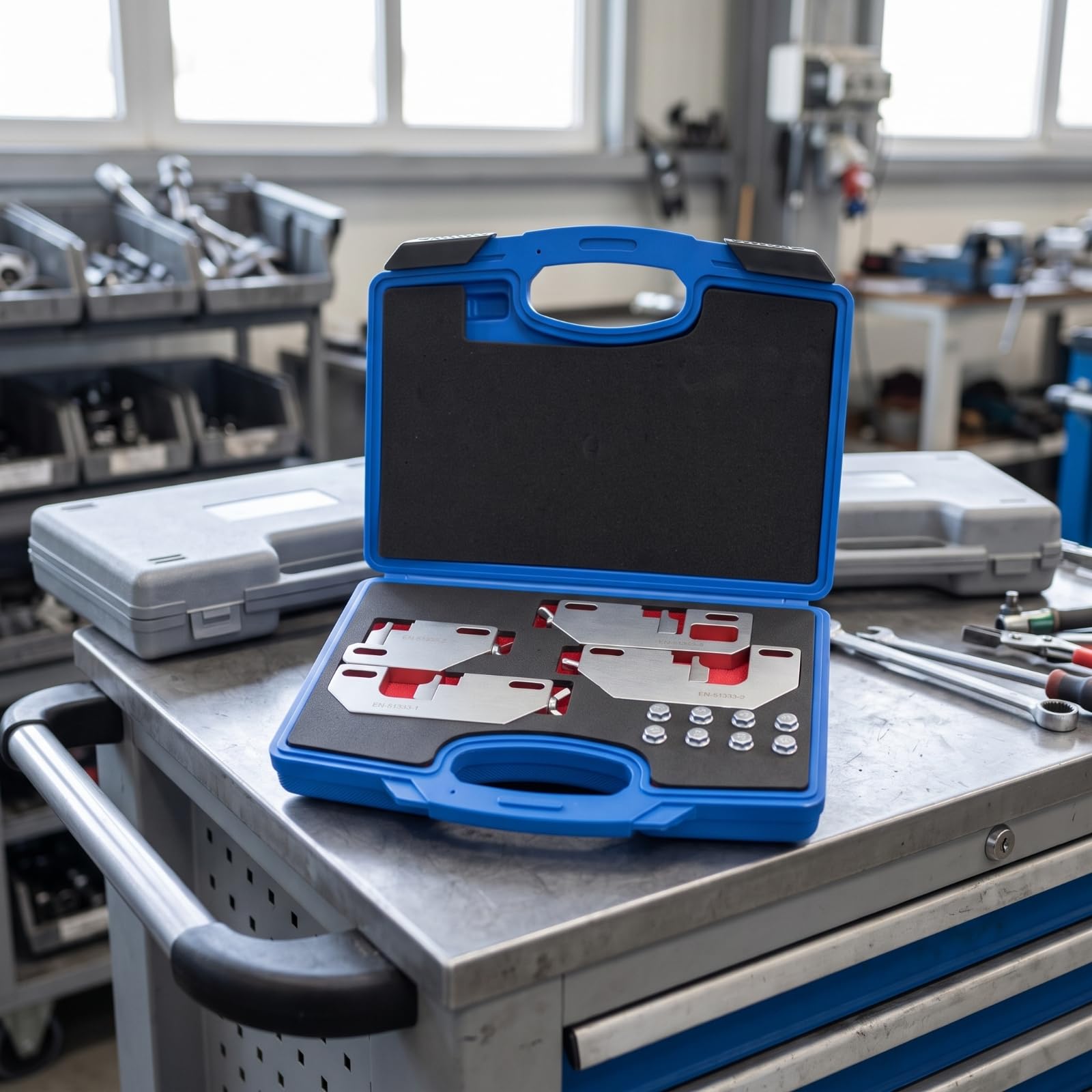 Kit Calage Distribution En Acier | Compl, Calage Mallte, pr Atelier