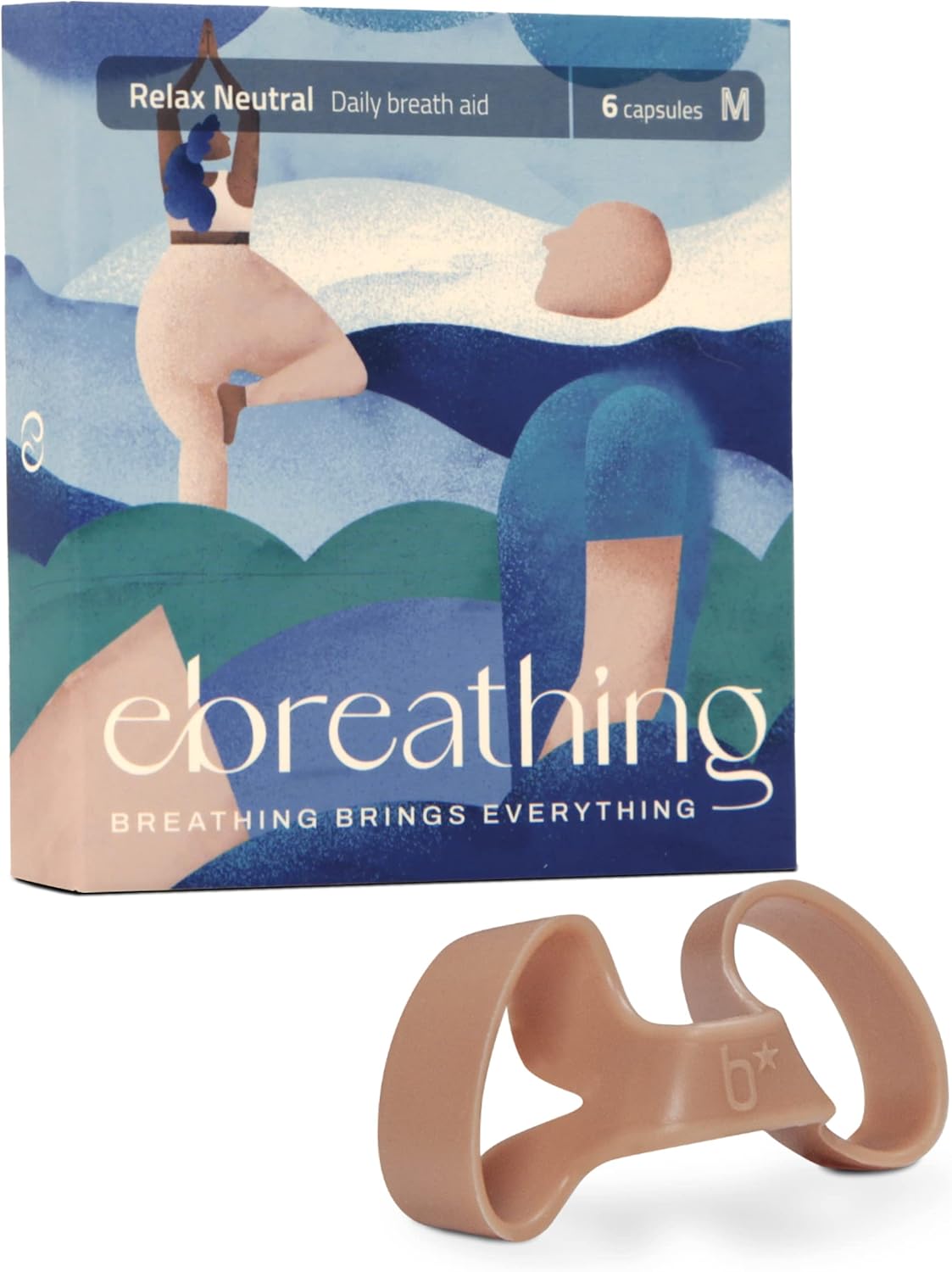 Ebreathing Nasal Dilator for Increased Nasal Breathing