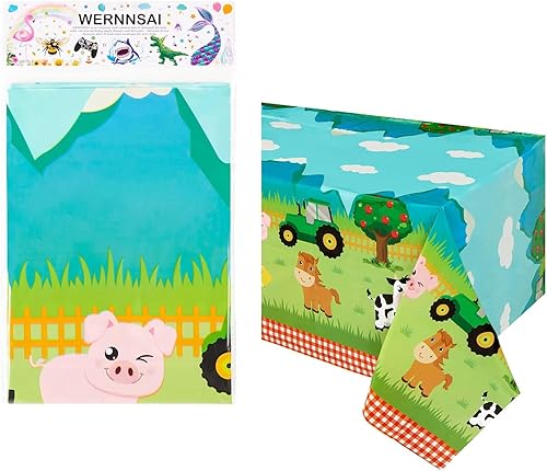 Vista 77 de WERNNSAI 1 mantel de dinosaurio – Decoración de cumpleaños de dinosaurios Tres Rex, mantel de dinosaurio para niños, baby shower, suministros