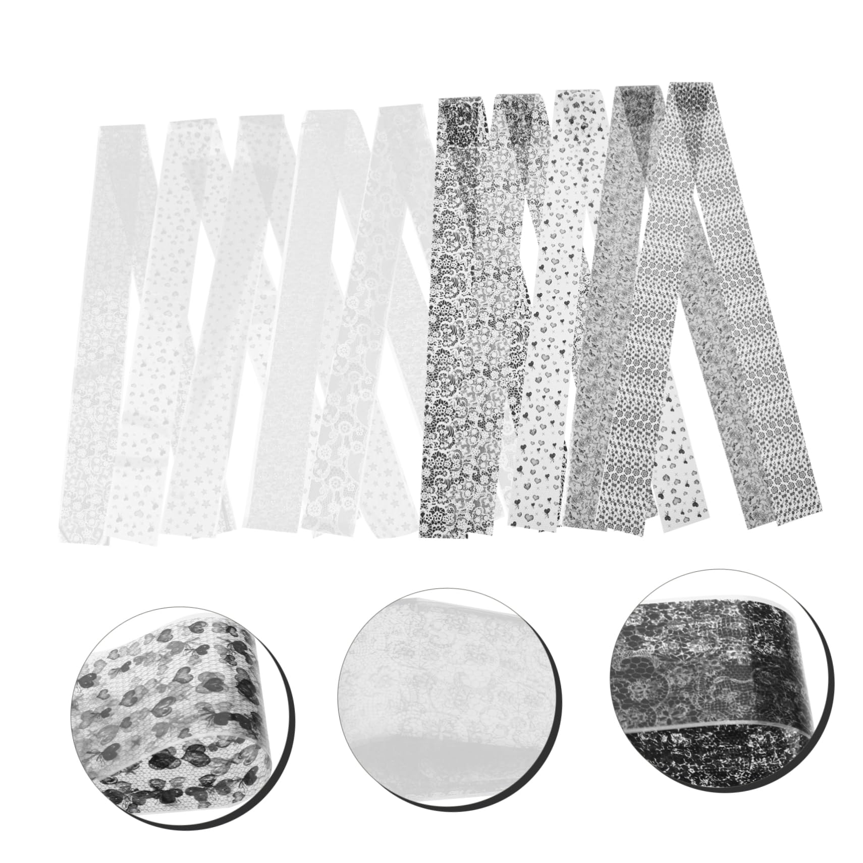 5 Scatole Adesivi Per Unghie Impostore Unghia Falsa Arte Rimovibile Manicure Uv Decalcomanie Per Unghie Designer Di Adesivi Per Nail Art Adesivo