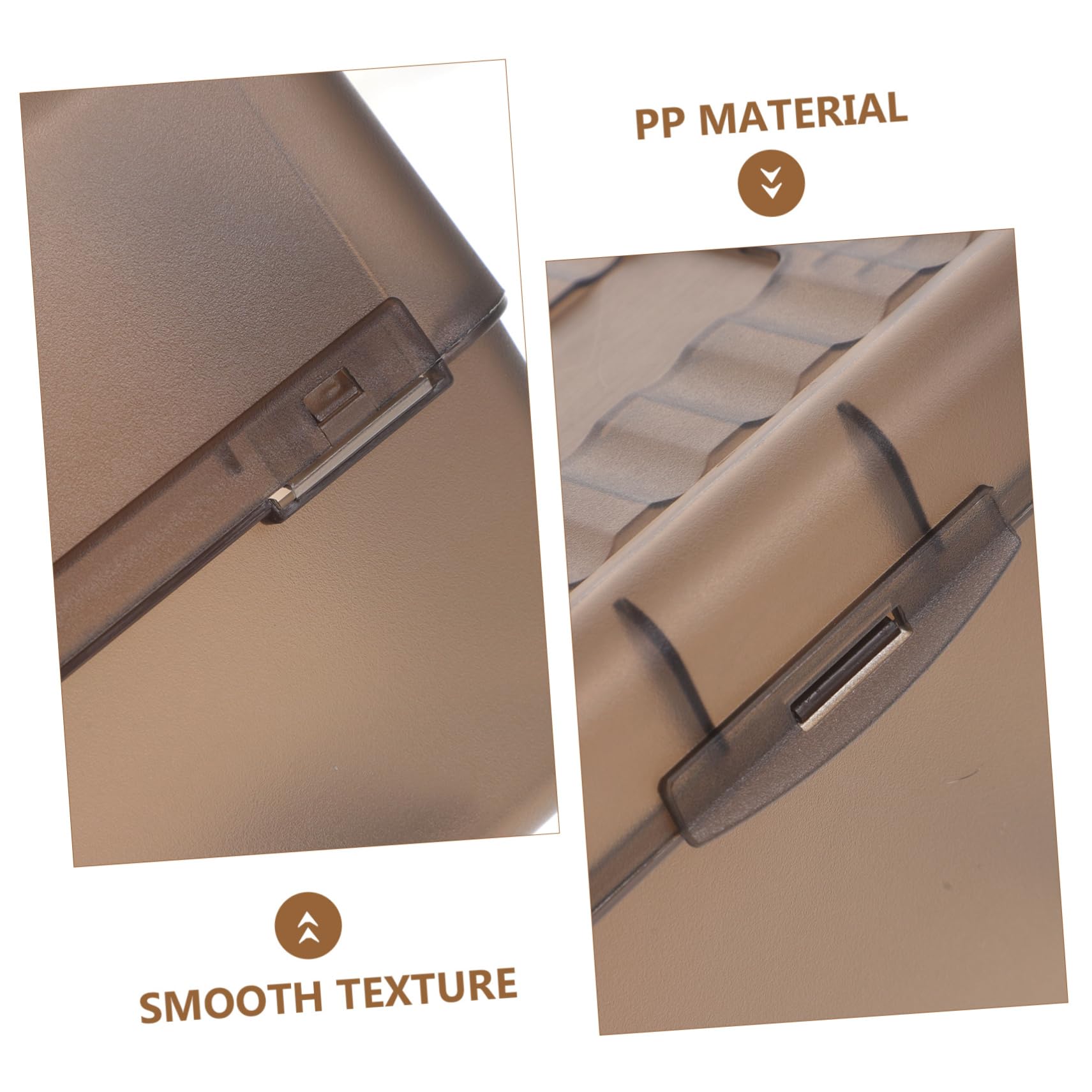 TEHAUX 5pezzi Biglietti Visita Organizer Per Visita Multifunzionale Per e Casa Design e Resistente Pp