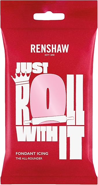 Renshaws Regalice Pink Icing 250g Edible Sugarpaste