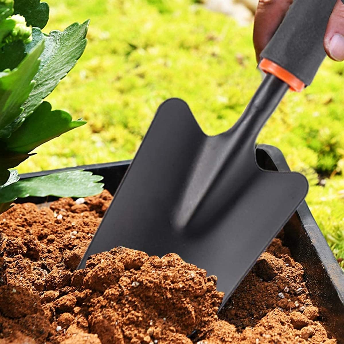 Juego De Herramientas De Jardín, Juego De Herramientas De Jardín Livianas De 4 Piezas, Mango Ergonómico Antideslizante Para Hombres Y Mujeres, Para Plantar Flores, Mantenimiento De Jardines