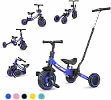 Amazon.co.jp: besrey 子供用三輪車 XIN1 三輪車 かじとり