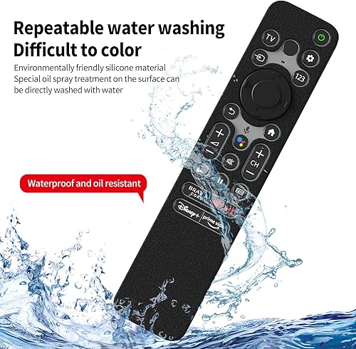 Miniatura 5 de Funda protectora de silicona para Sony RMF-TX800U RMF-TX900U Control remoto de voz 2022, funda protectora completa a prueba de golpes compatible con