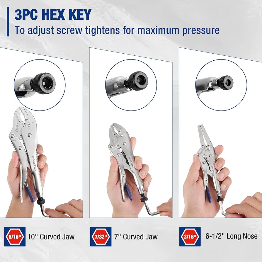 45rpm45r麦サテイのワーク3(加工) Amazon.com: WORKPRO 3-Piece Plier