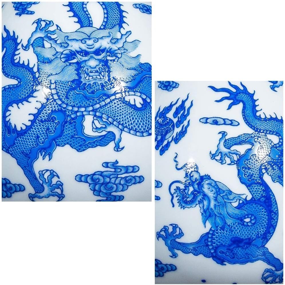 Vase en céramique chinoise pour briser la monotonie d'une décoration intérieure trop neutre - 2