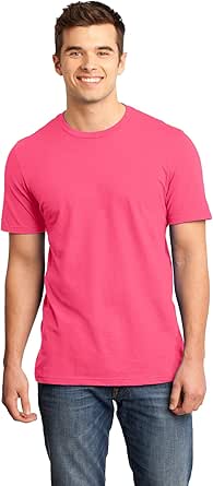District - Young Mens Very Important Tee. DT6000 Neon Pink | Amazon.com