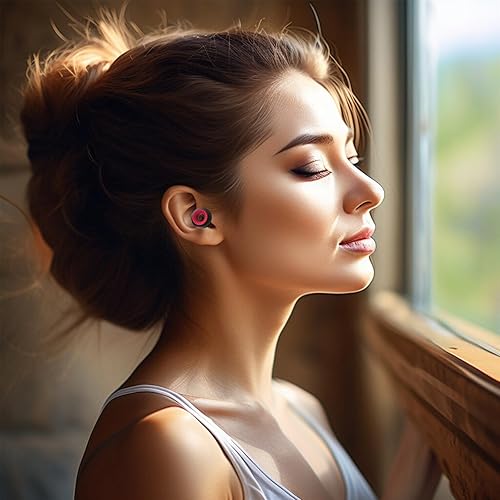 Miniatura 3 de Tapones para los oídos reutilizables de silicona suave para dormir, 4 tamaños 6 colores, 28 dB, tapones para los oídos con reducción de ruido,