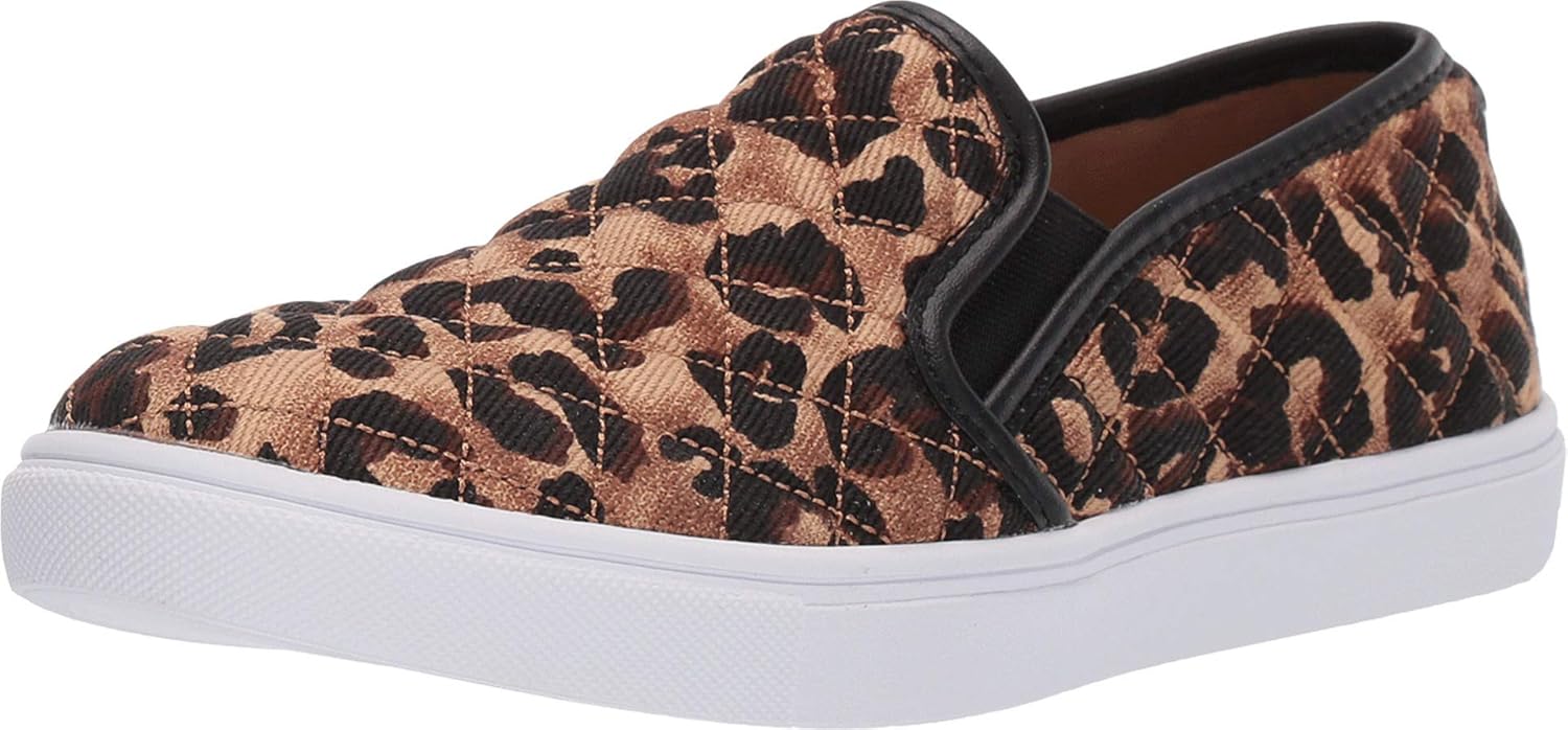 Steve Madden Ecentrcq Sneaker Leopard 6 M