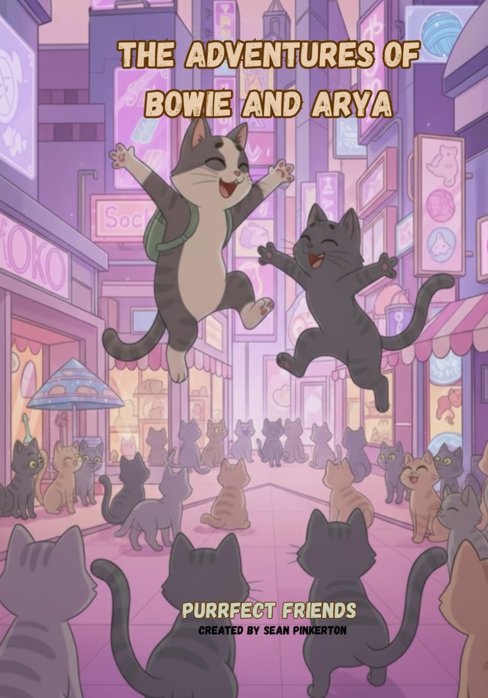 Adventures of Arya and Bowie: Purrfect Friends (The Adventures of Bowie and Arya)