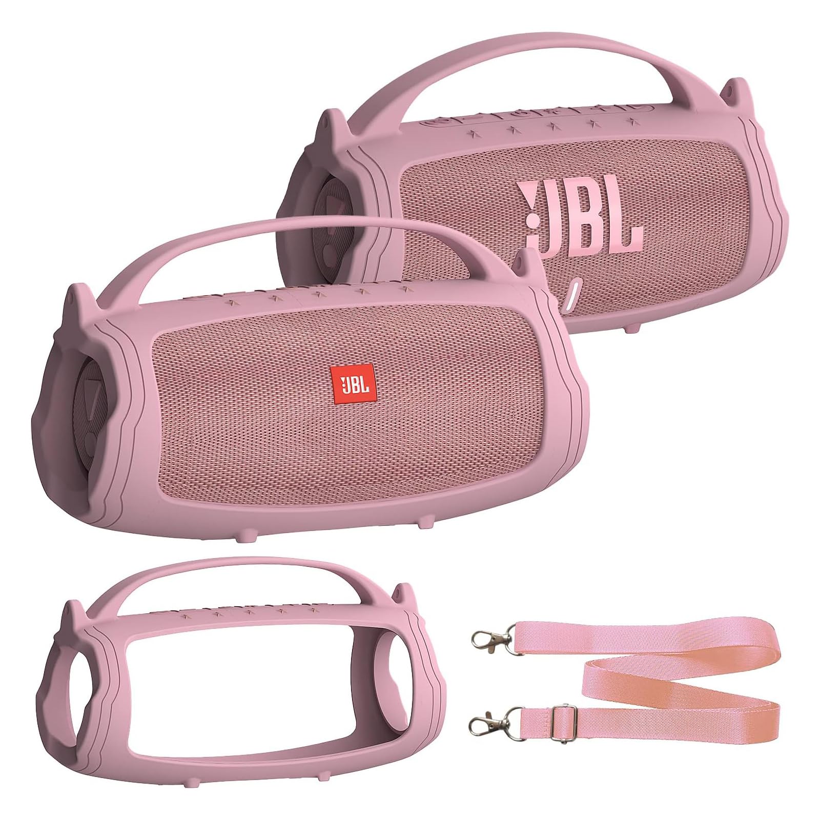 Custodia in silicone per altoparlante Bluetooth portatile JBL Charge 4/Charge 5, custodia accessori