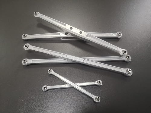 Miniatura 2 de & VITAVON RC Parts Alu CNC Brazo de arrastre CNC+Enlace de suspensión trasera+Enlace del dedo del pie para Traxxas UDR Unlimited Desert Racer 1:7