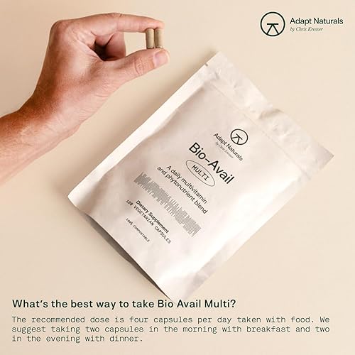 Miniatura 8 de Adapt Naturals - Paquete de salud intestinal e inmune - Biome Protect 4 en 1 prebióticos, probióticos, suplemento postbiótico y multivitamínico