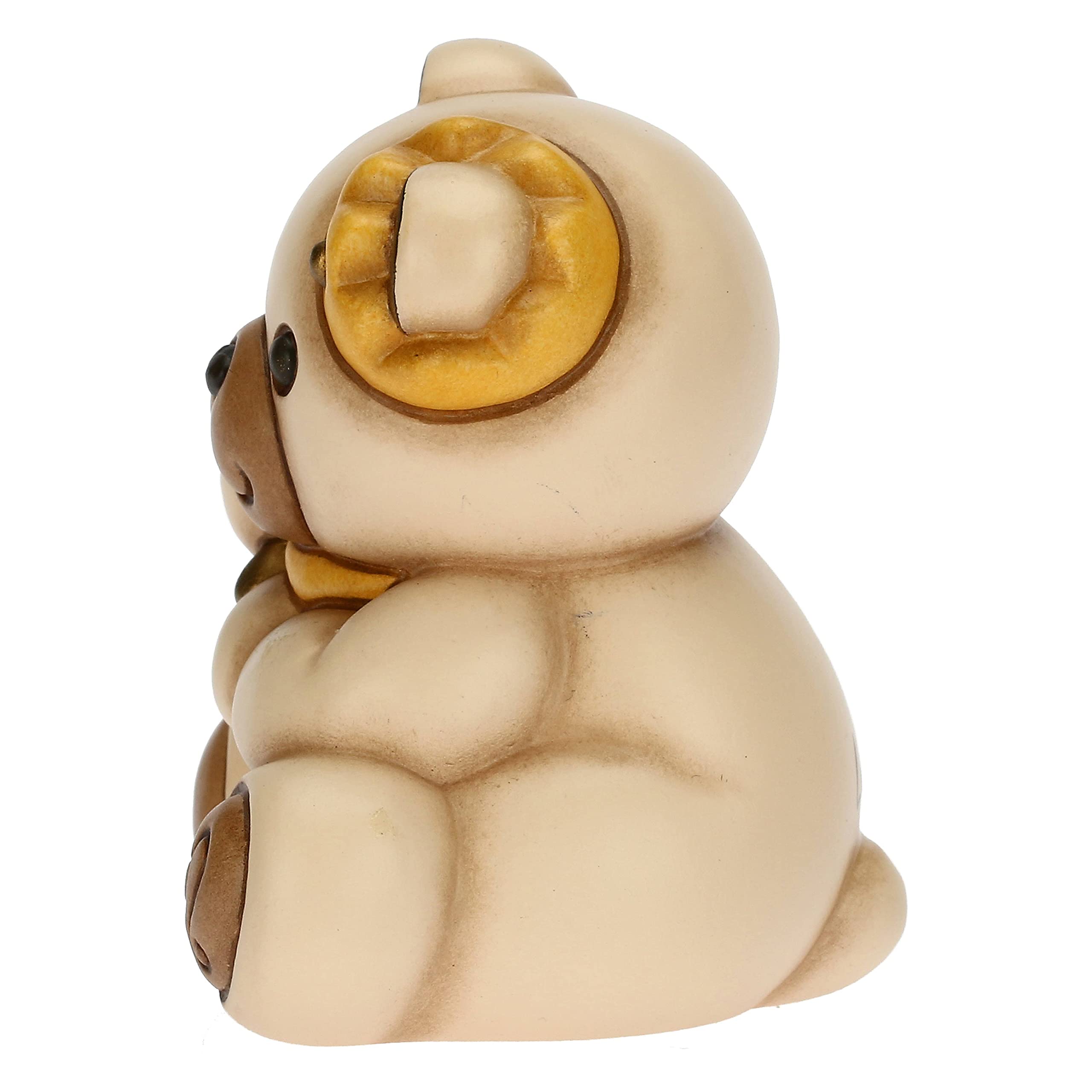 THUN - Soprammobile Teddy Stars, Segno Zodiacale Leone - Icone, Teddy Stars - Ceramica - 6,5x5,5x7,1 cm h