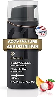 Colorproof Fiber Blast Texture Crème 3.4 Fl. Oz. Hydrating, Non-Greasy Hair Texture Cream with Lychee & Melon Scent, Travel Size Styling Cream