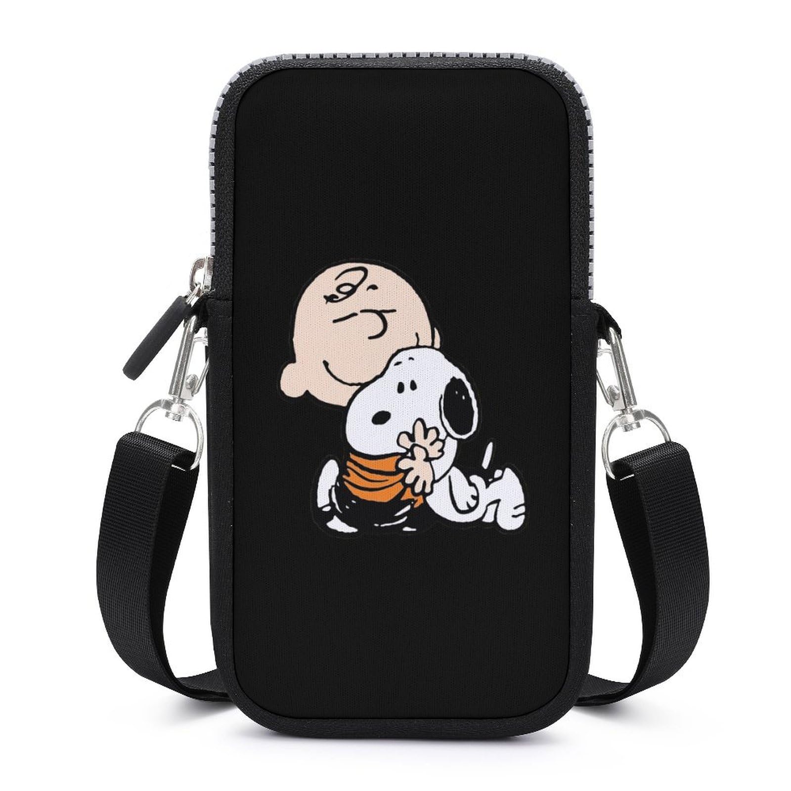 Amazon.co.jp: スマホポーチ チャーリー ブラウン スマホショルダー