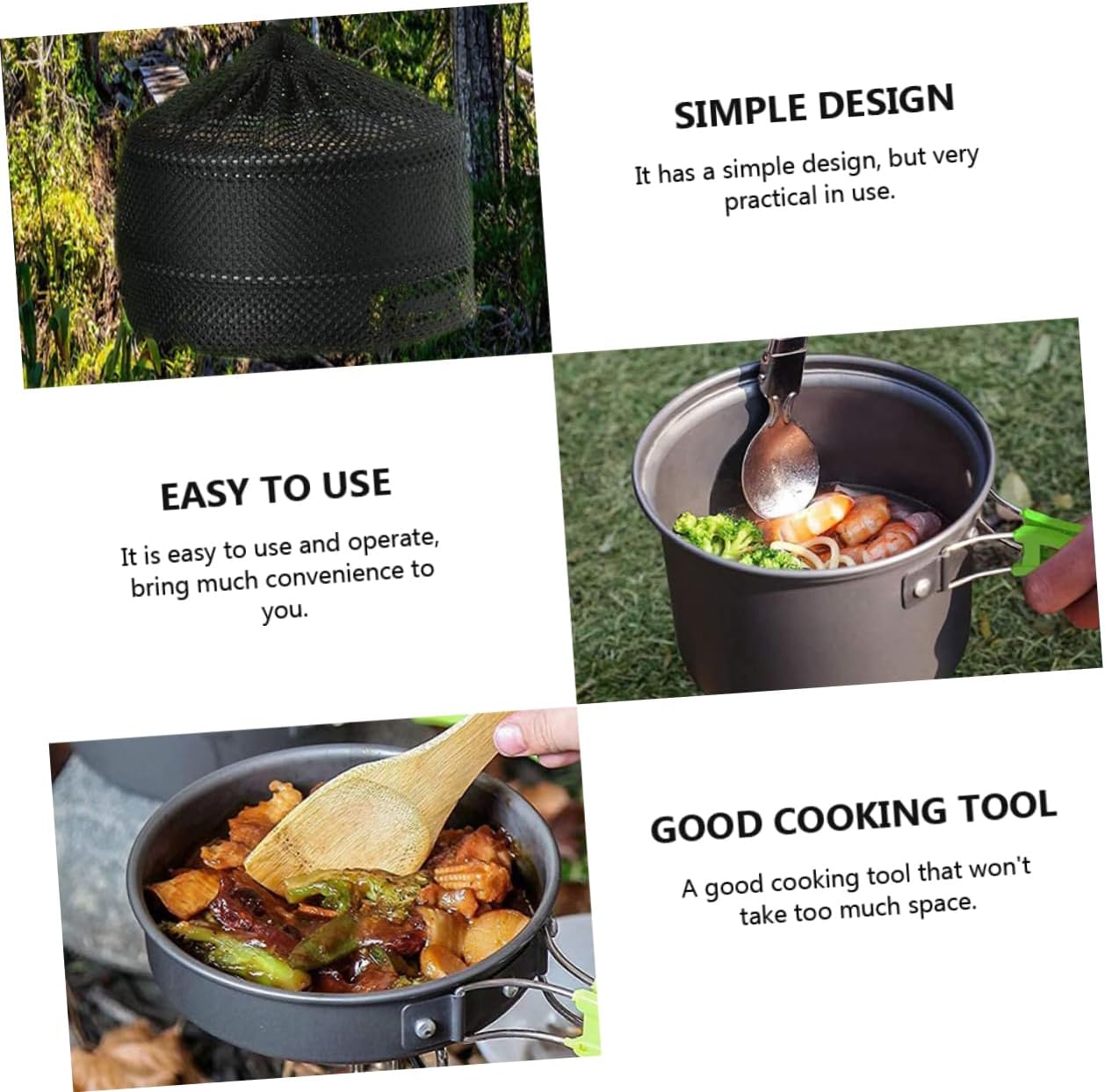 1set Outdoor Camping Cookware Multi-Functional Cooking Equipment for Camping Hiking and Picnics Portable and Lightweight Cooking Gear for Outdoor Adventures