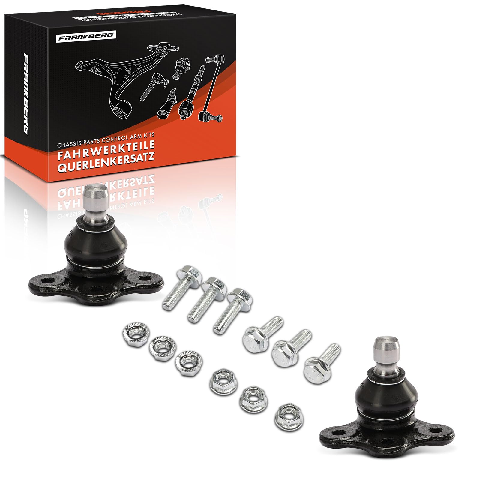 Frankberg 2x Traggelenk Vorne Links Rechts Kompatibel mit Zafira A MPV T98 Astra G CC T98 Zafira/Zafira Family B A05 Astra G Caravan T98 Replace# 5231683