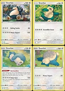 Amazon Com Snorlax Pokemon Card