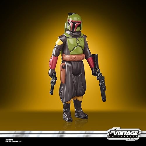 Miniatura 5 de STAR WARS Retro Collection Boba Fett (Morak) Juguete de 3.75 pulgadas, figura de acción coleccionable The Mandalorian, juguetes para niños de 4 años