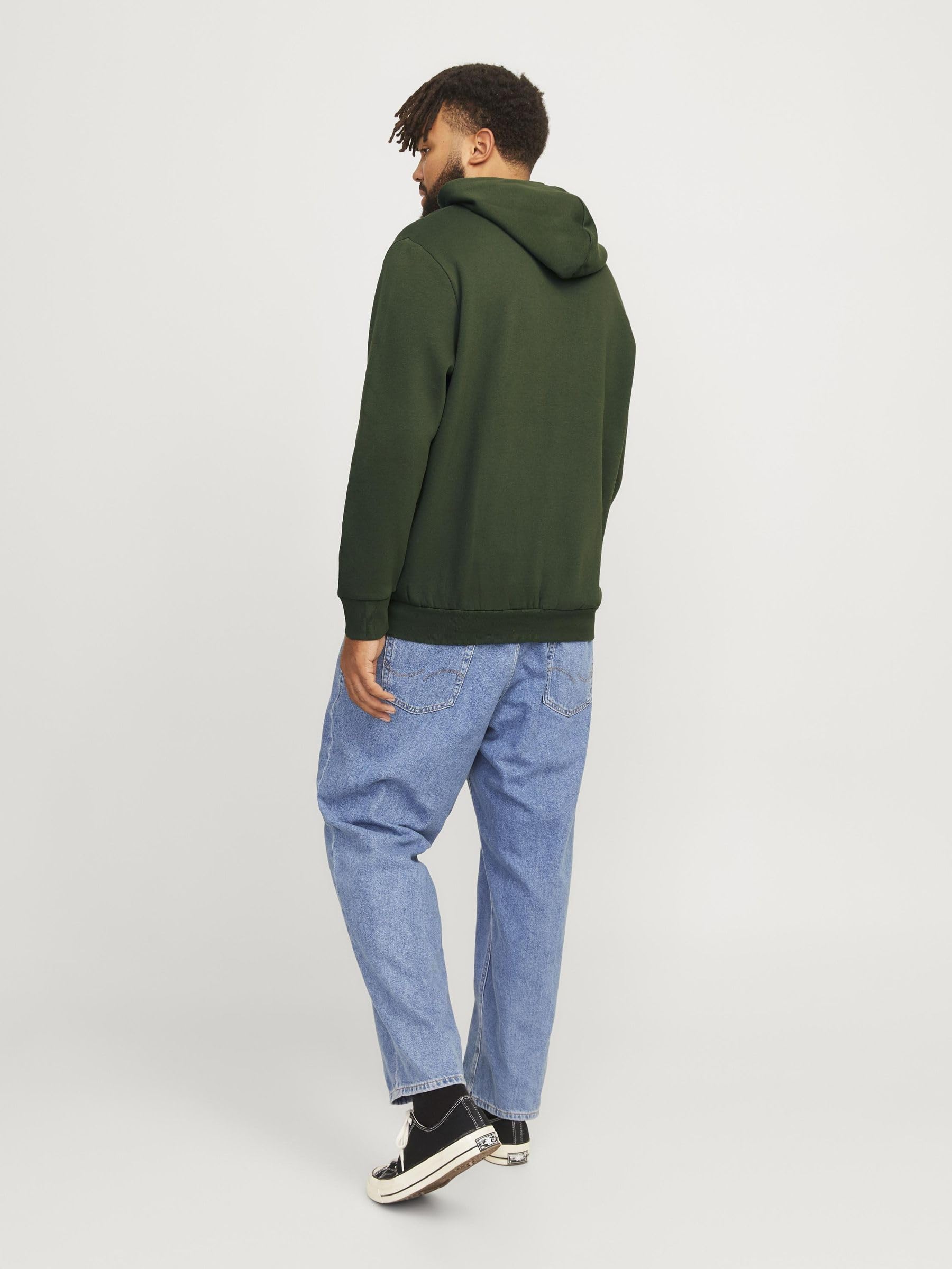 Jack & Jones Jjelogo Sweat Hood 2 col Aw25 Noos Jnr Jjelogo Sweat Hood 2 col Aw25 Noos Jnr Uomo (Pacco da 1)