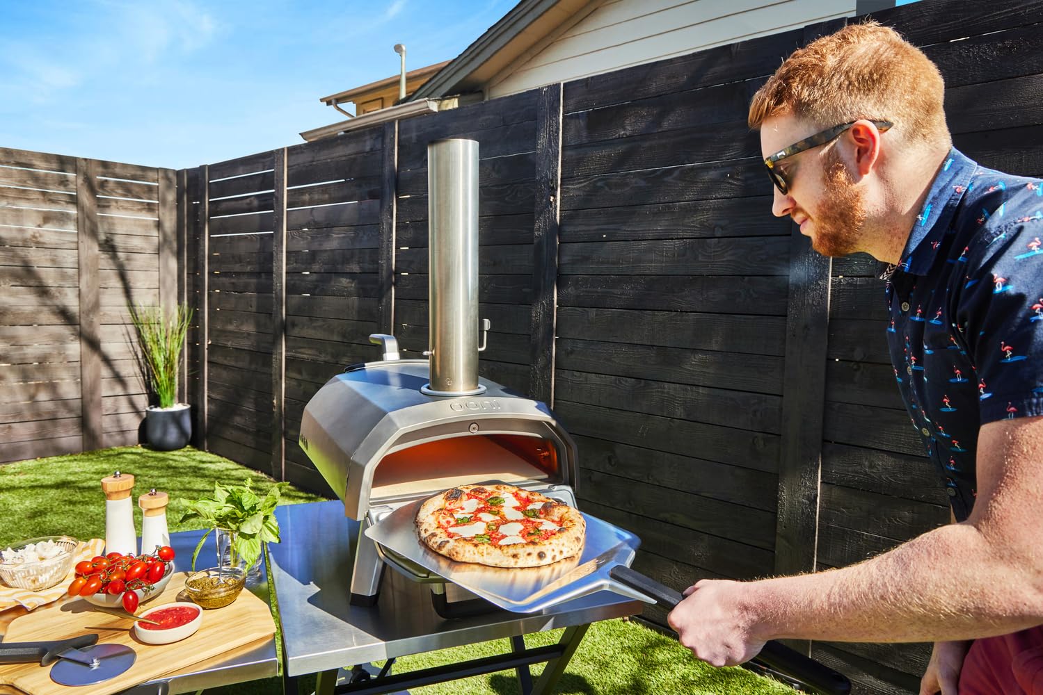 Ooni Pelle à Pizza 12” (30 cm) en Aluminium – Pelle Légère pour Enfourner et Retirer les Pizzas, Compatible avec les Fours à Pizza