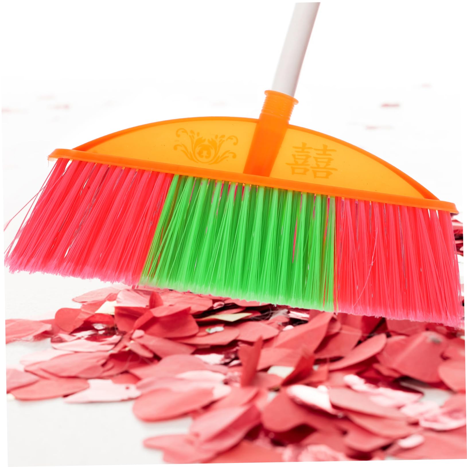 minkissy Household Broom Head Easy to Use Broom Part 5 Rows for Kitchen Cleaning