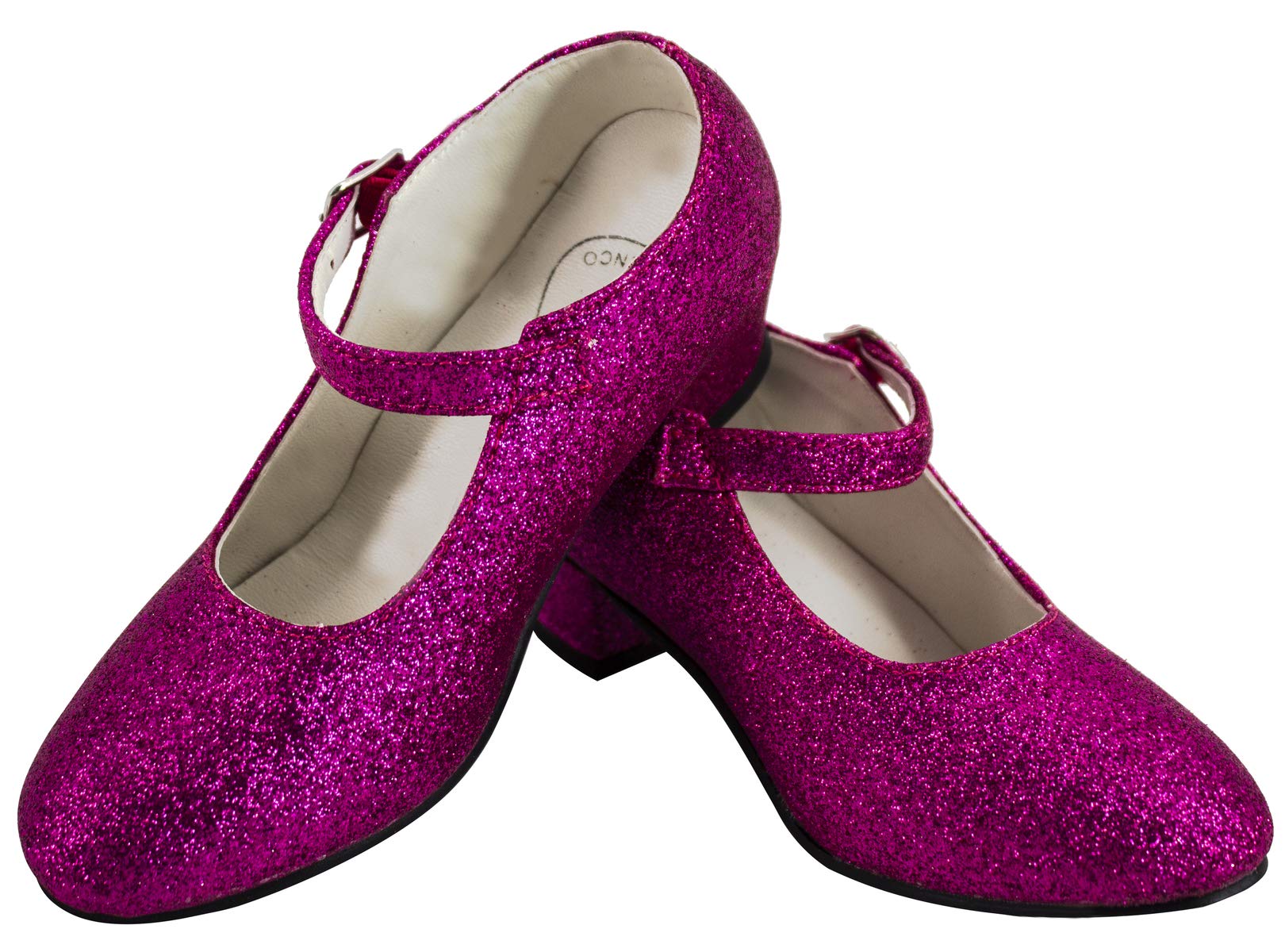 Gojoy shop- Zapato con Tacón de Danza Baile Flamenco o Sevillanas para Niña y Mujer, 5 Colores Disponibles — view 9