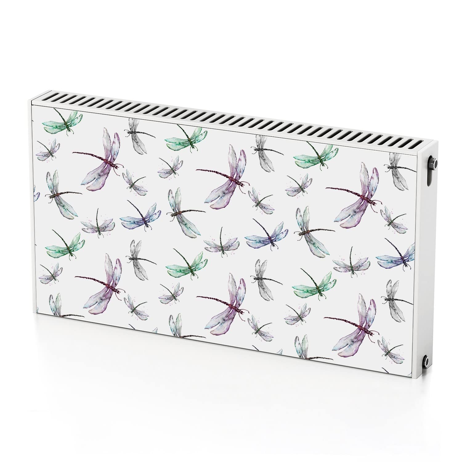 Autocollant de radiateur aimant 110x60 cm Coloray Libellules de Muche
