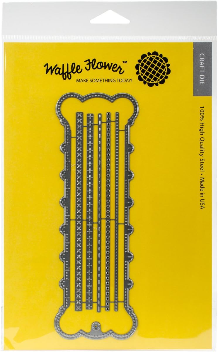 Waffle Flower Crafts 310131 Die-7 Skeins Floss Bobbin
