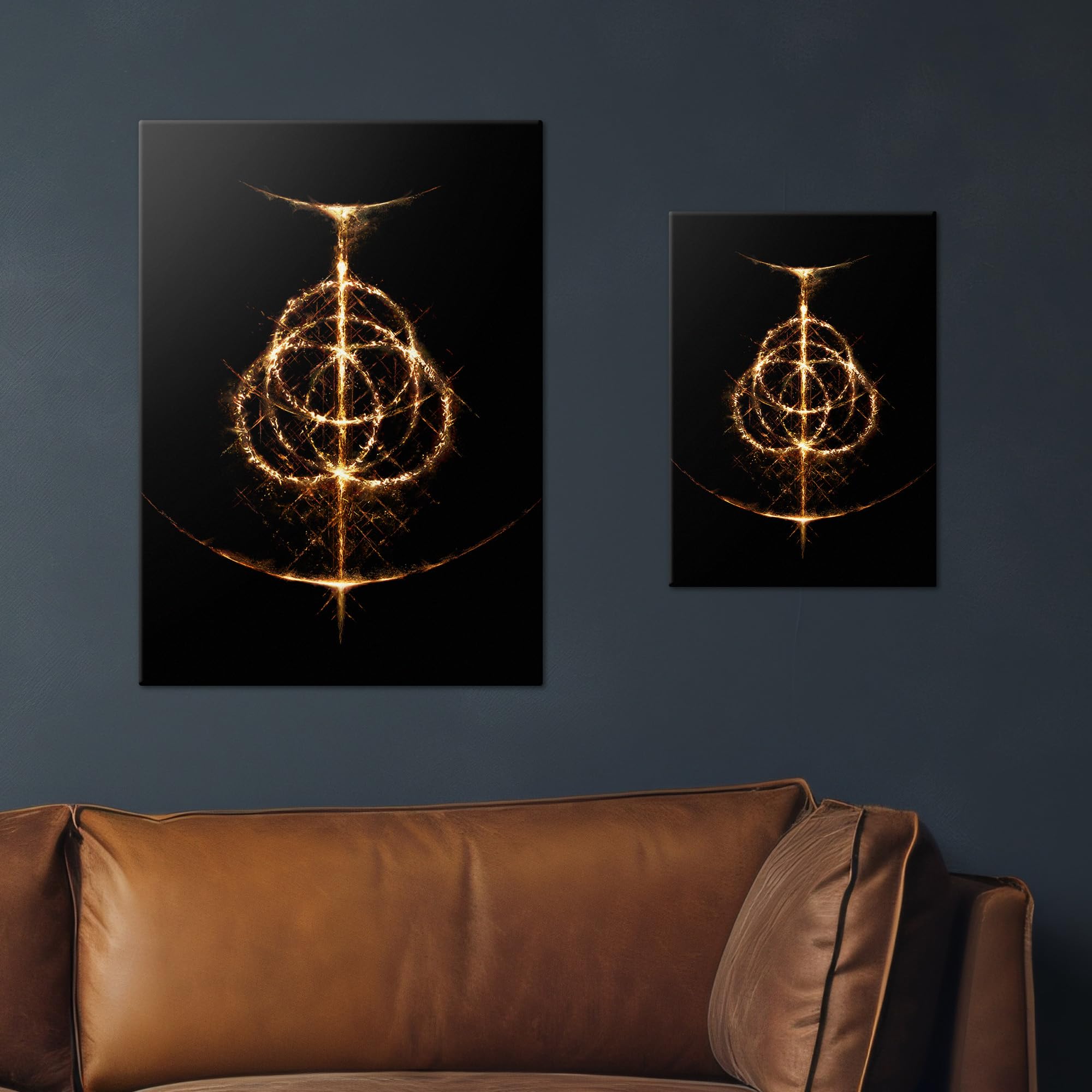 Displate　エルデンリング　メタルポスター Amazon.co.jp: Displate Metal Poster Elden Ring - Lands