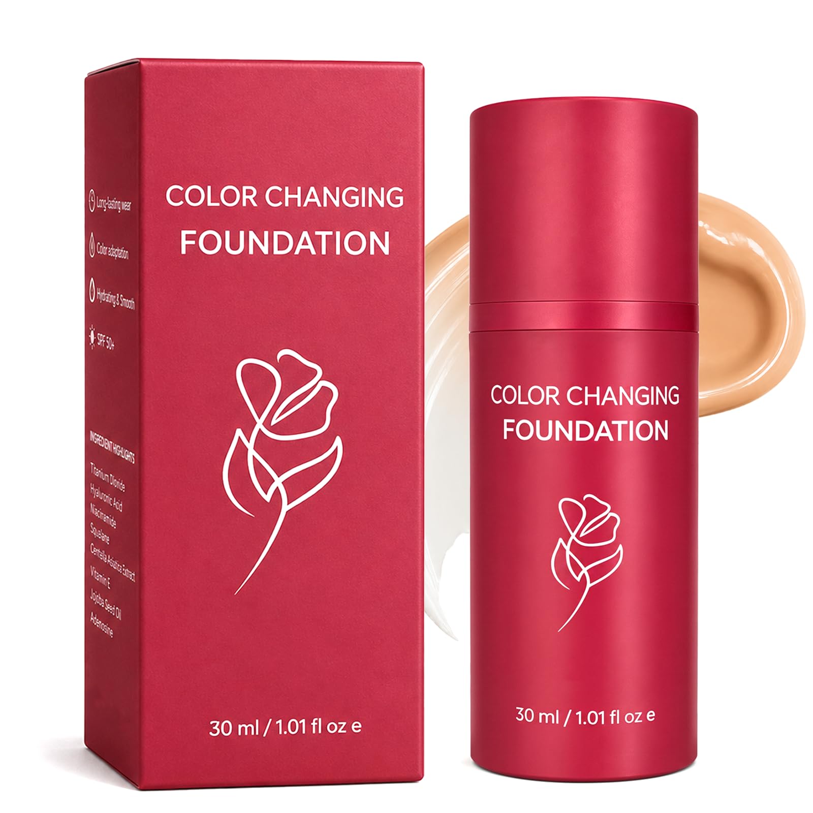 Color Changing Foundation, Korean Foundation