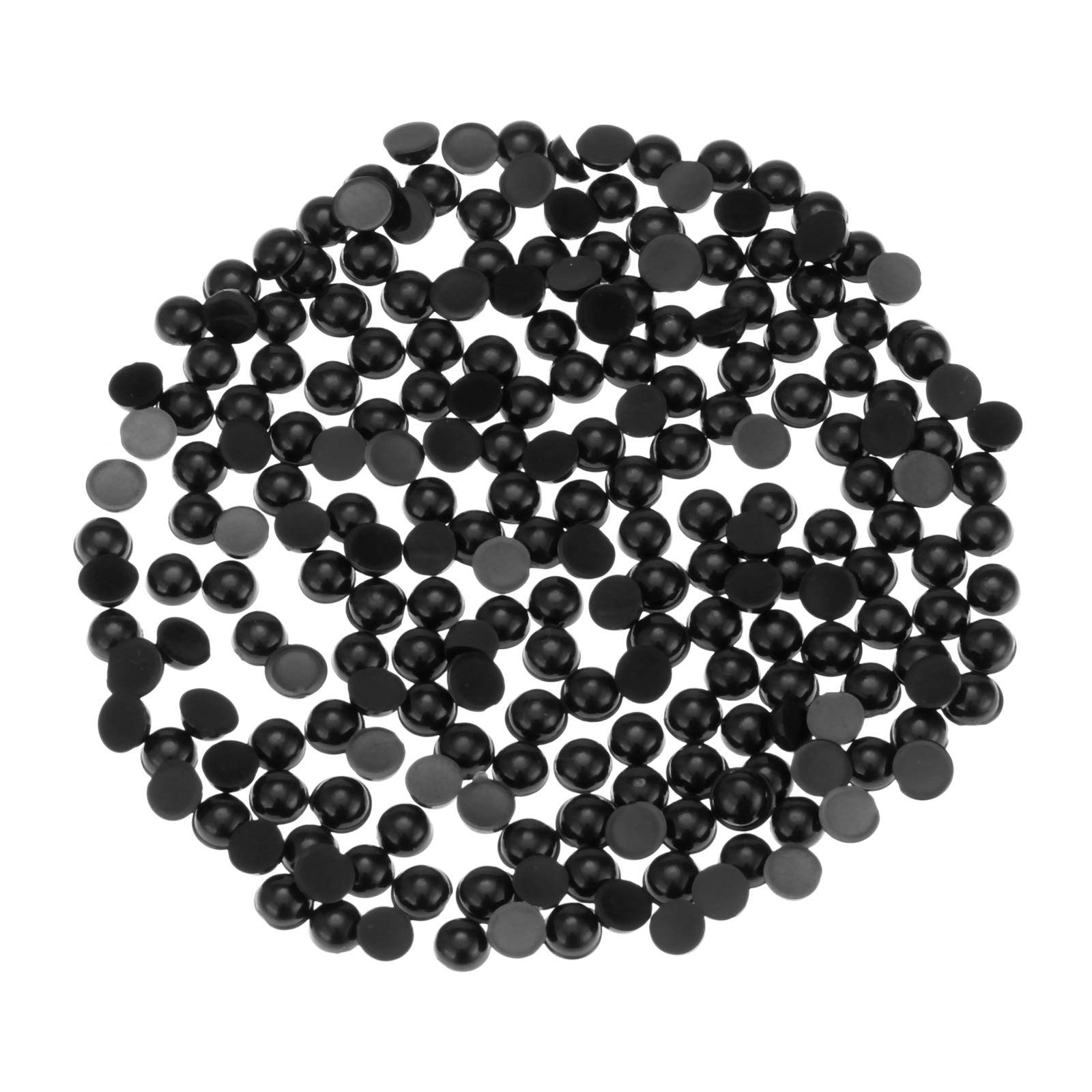 ⬛️アイマスク、ゴム★⬛️材料パーツ刺繍生地、ハンドメイド用ぬいぐるみの黒目ボタン ⬛️アイマスク、ゴム⬛️材料パーツ刺繍生地、ハンドメイド用