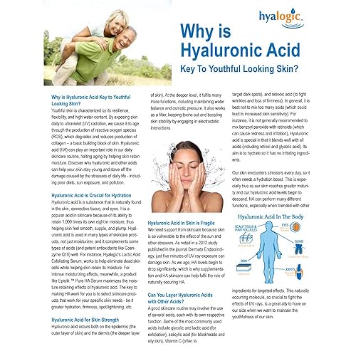 Miniatura 9 de Hyalogic Rose Toner - Tónico facial sin alcohol con ácido hialurónico y aloe vera, increíble astringente facial para todo tipo de piel, tónico