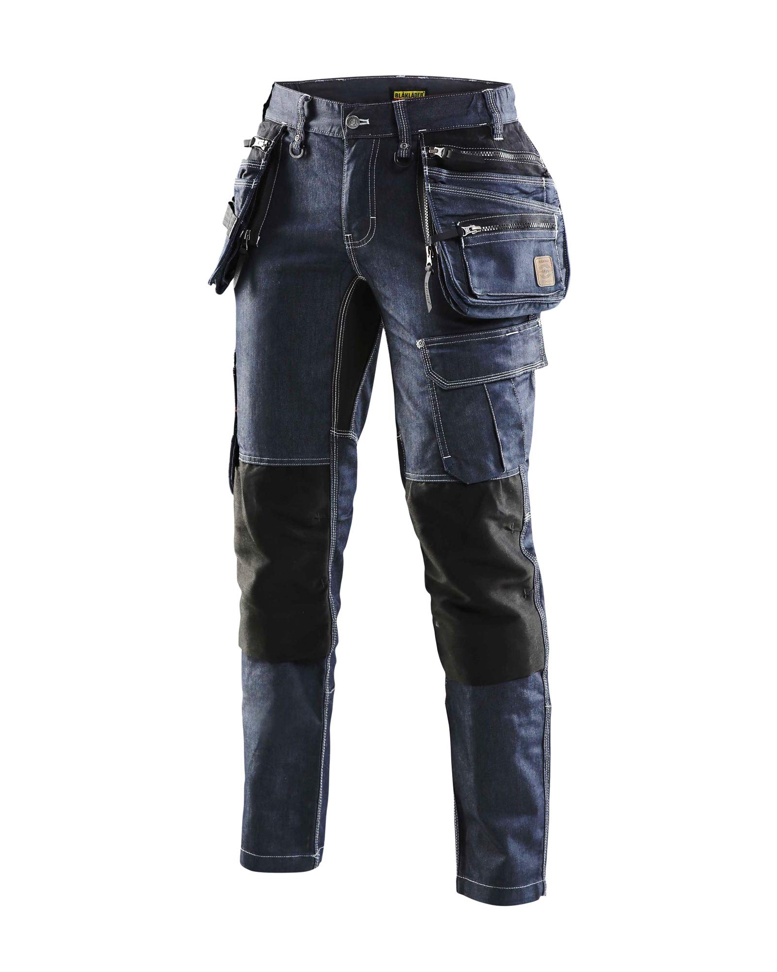 Blaklader 79901141 DAMEN-HANDWERKER-HOSE X1900 STRETCH, Marineblau/Schwarz, grootte D24