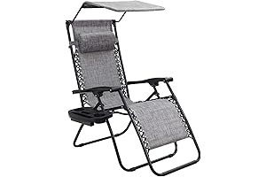 Homall Outdoor Folding Chair with Canopy: Comfort and Convenience in the Great Outdoors
