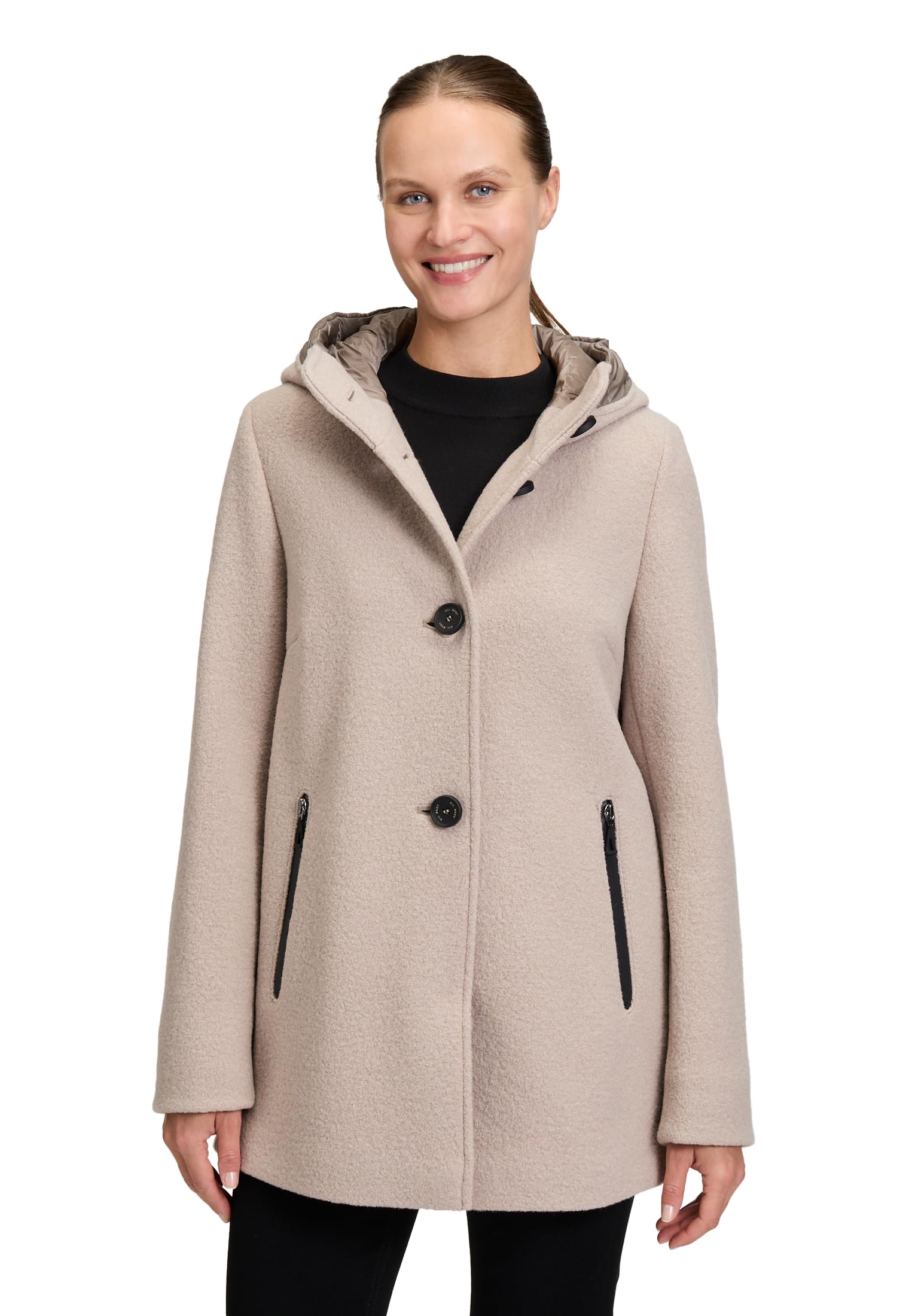 Gil Bret Damen Wolljacke mit Kapuze