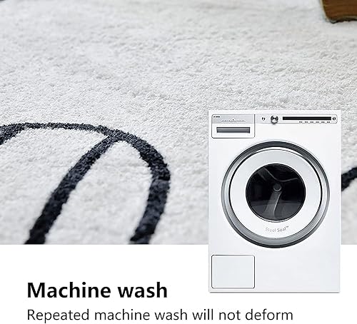 Miniatura 7 de FOMAILE Tapete de baño para gatos, bonito tapete de baño lindo, absorbente, antideslizante, súper suave, tapete de ducha de dibujos animados para