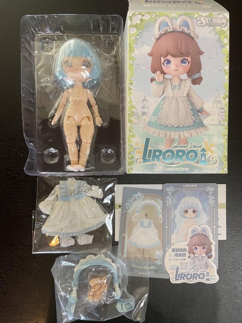 Amazon.co.jp: 1点LIRORO リロロ 夏日の島 薄荷楽園 オビツ bjd : おもちゃ