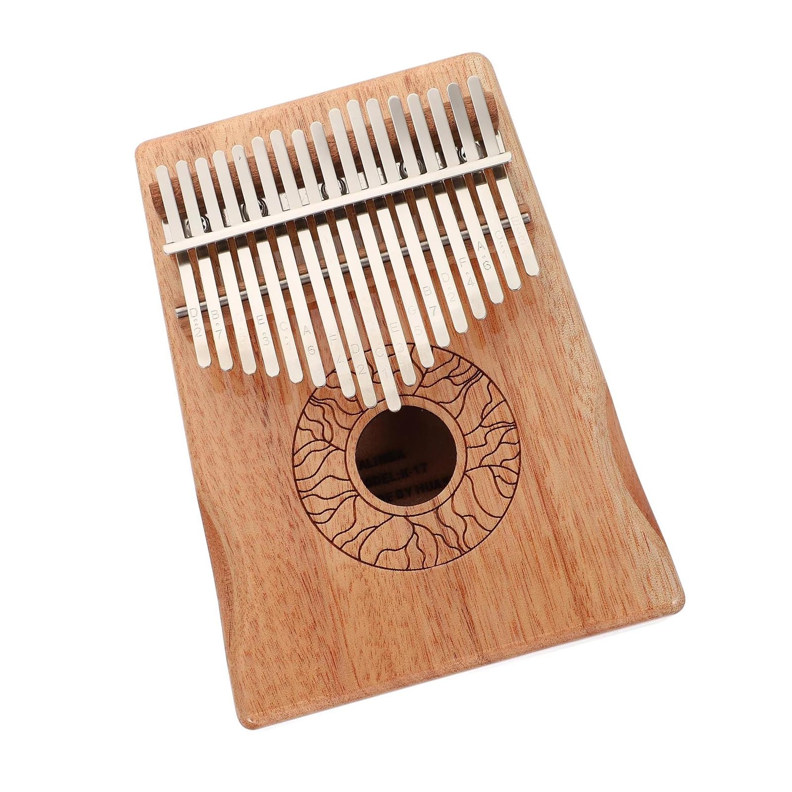 Kalimba Przenośny 17 Nutowy Kalimba Drewniany Instrument Fortepianowy