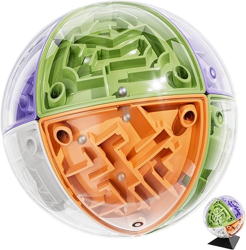 Miniatura 9 de Rompecabezas de cubo 3D para niños de 5-8, 8-12, juego de combinación de colores, juguetes sensoriales educativos, regalo de cumpleaños para niños y