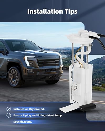 Miniatura 7 de ECCPP Reemplazo del módulo de la bomba de combustible eléctrica para E3556M 2003 para Cadillac Escalade ESV 6L, 2002-2003 para Cadillac Escalade EXT