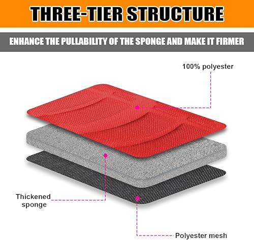 Miniatura 3 de Moly Magnolia Juego completo de fundas de asiento de automóvil, antideslizantes, divididas y transpirables, impermeables, de poliéster, accesorios