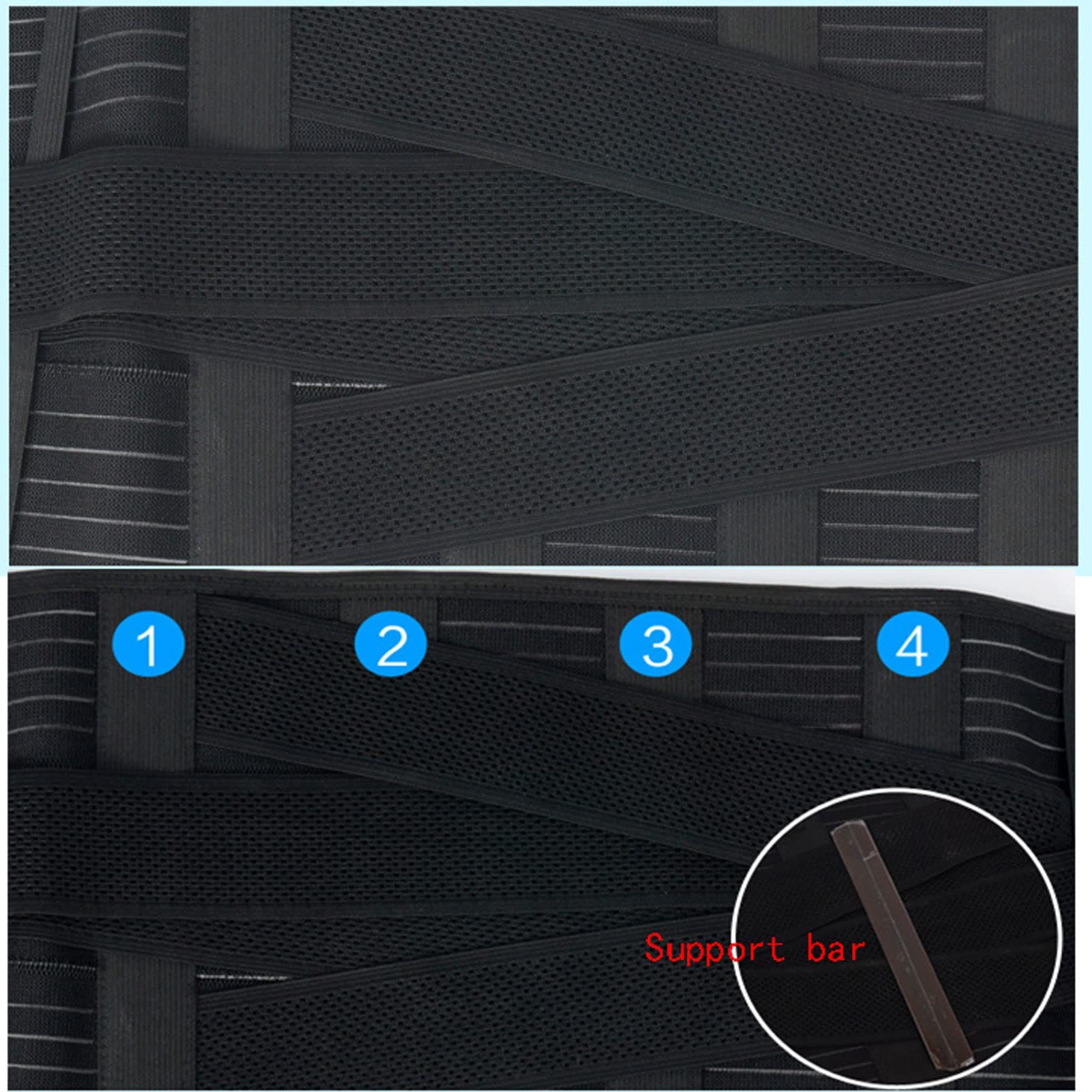 Cinturón de Soporte Lumbar para aliviar el Dolor en la Parte Inferior de la Espalda para Mujeres y Hombres, Correas de Cintura Ajustables para Hernia de Disco, ciática, estenosis espinal, escolio