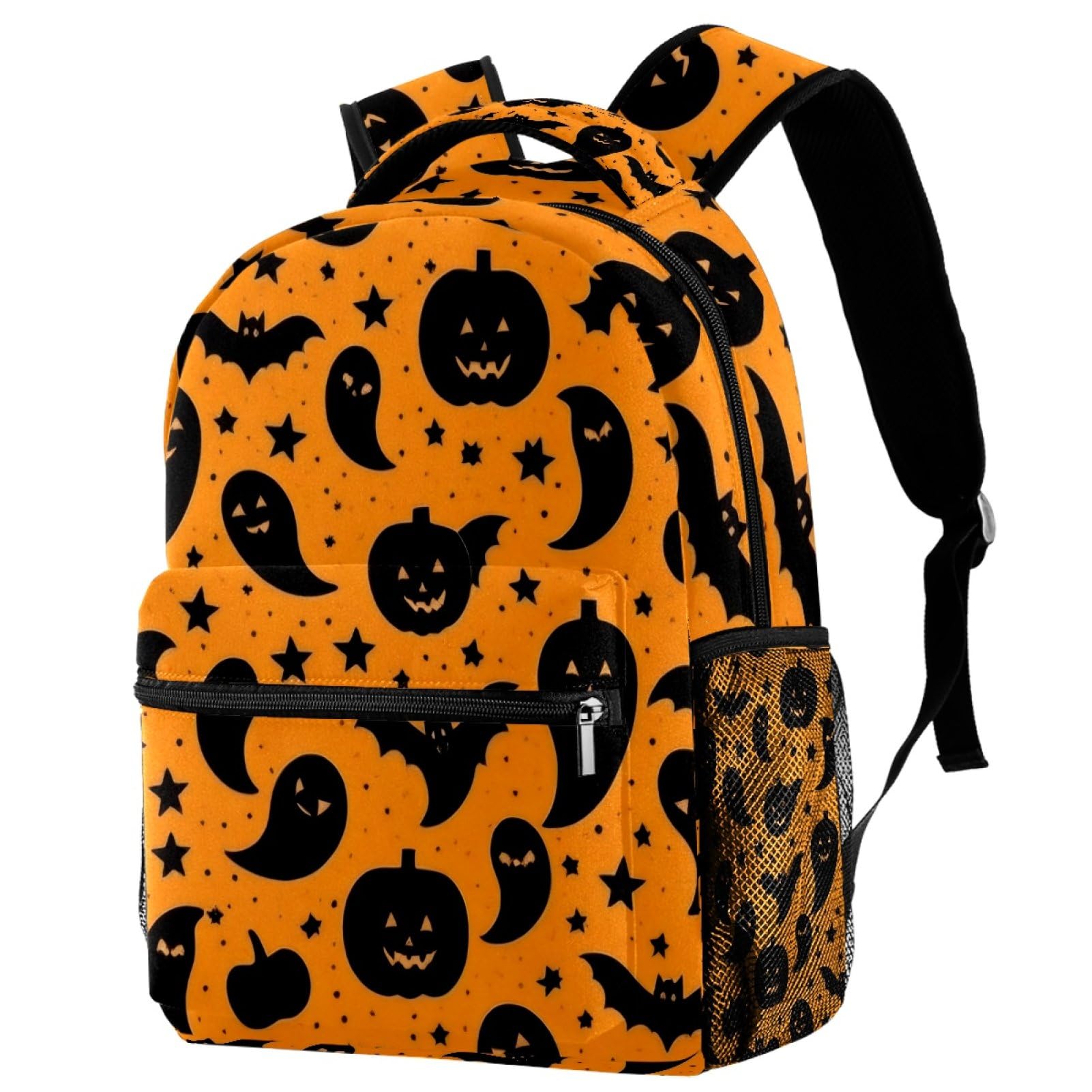 Sac à dos d'école pour filles et garçons avec porte-bouteille intégré - 7