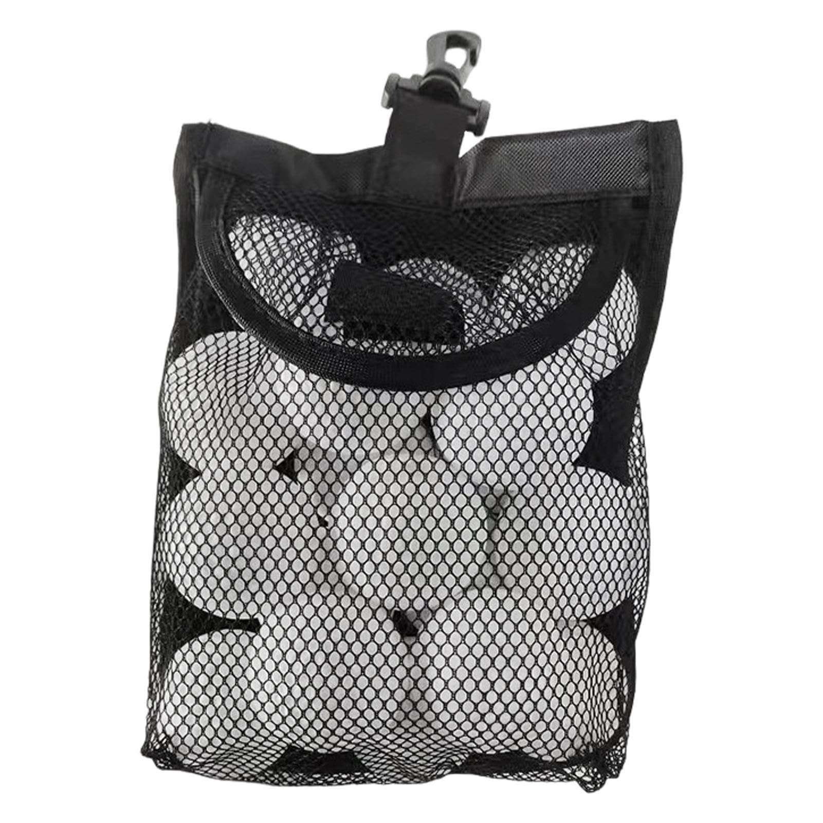 Borsa per Palline da Golf in Rete di Nylon Leggera per 18 Palline