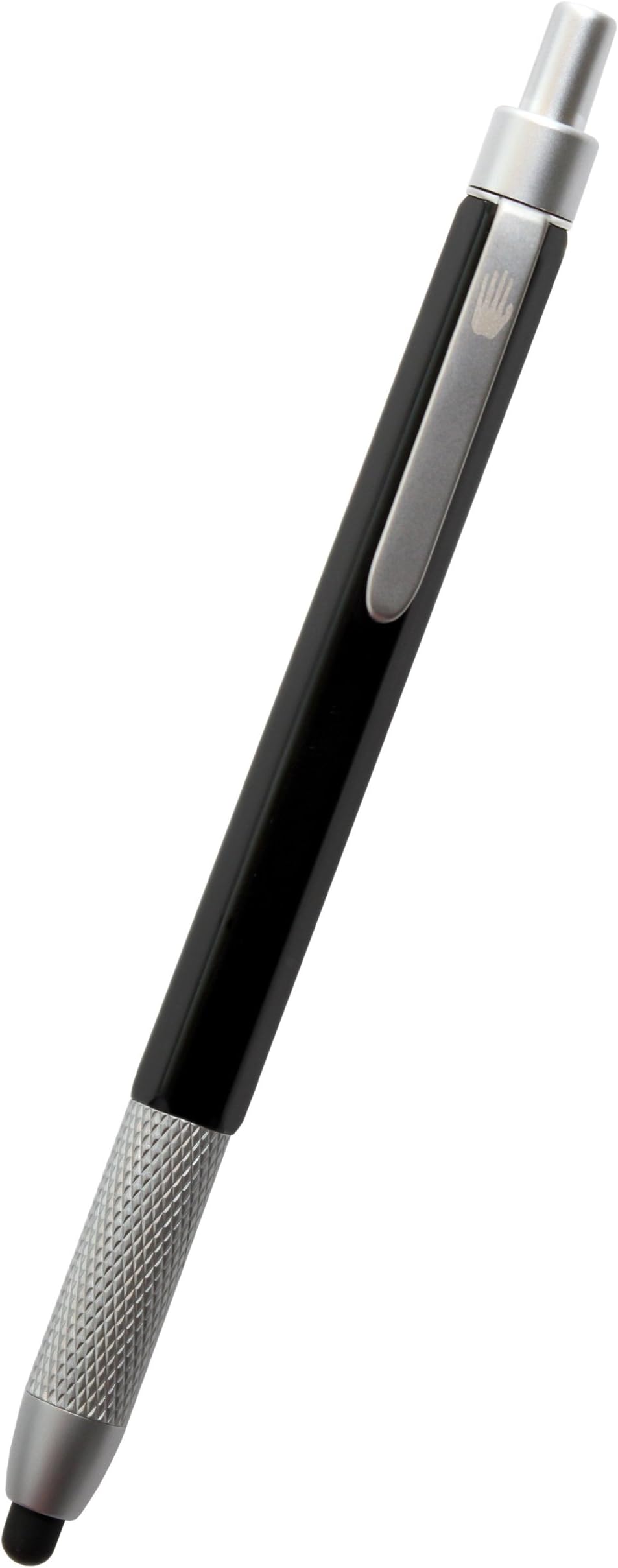 4mm Retractable Fine Tip Stylus for iPad, iPad Air, iPad Mini, iPhone, Android & Kindle Fire - Black